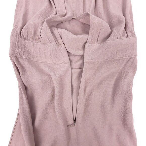 FLYNN SKYE Bella Ethereal Boho Off Shoulder Slit Maxi Dress Prom Dusty Mauve XS - Picture 7 of 9